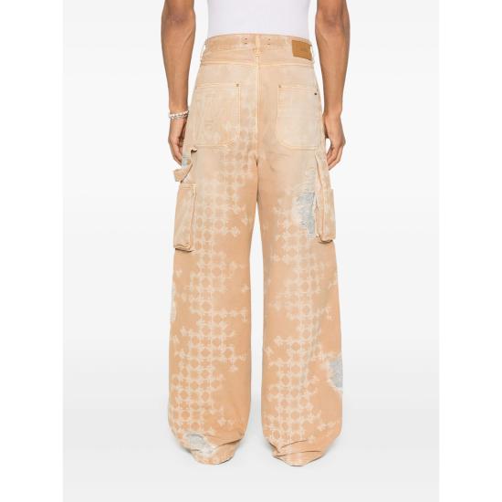 25FW 아미리 스트레이트 팬츠 AMDNGH1095 CAMEL NEUTRALS - AMIRI