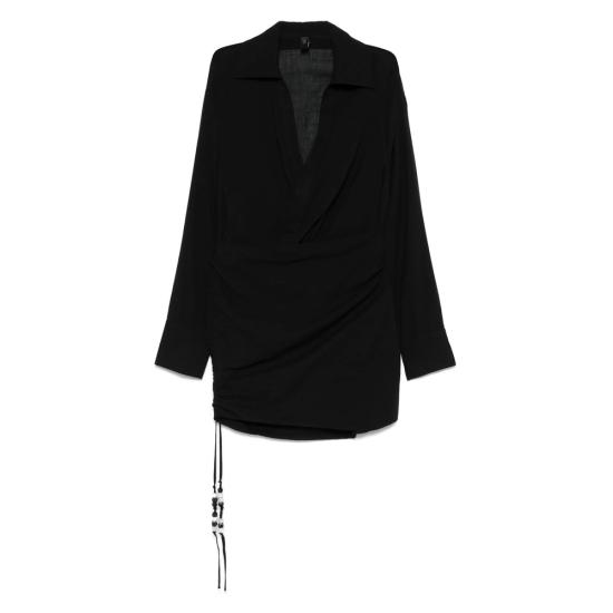 25FW 서 더 레이블 숏 원피스 SIR225 1013 BLACK