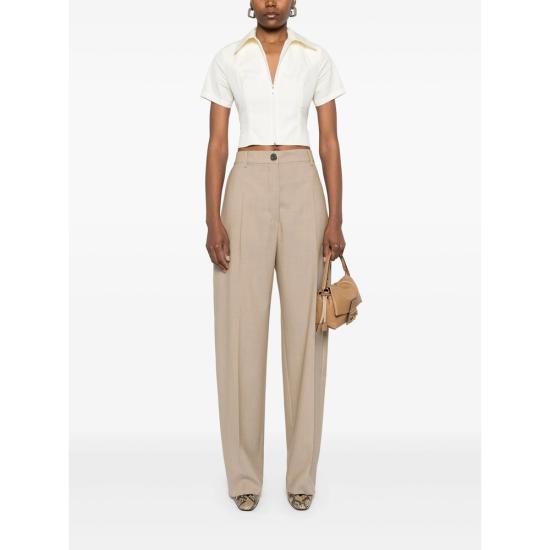 25FW 스포트막스 스트레이트 팬츠 SALVO 295 001 NEUTRALS - SPORTMAX