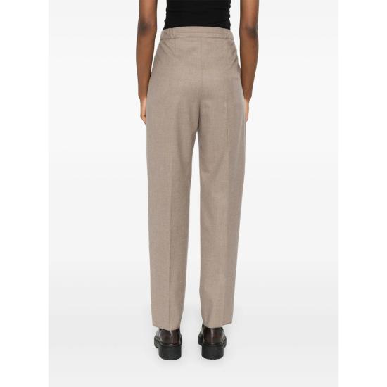 25FW 막스마라 스트레이트 팬츠 GATTI 257 002 BROWN - MAX MARA