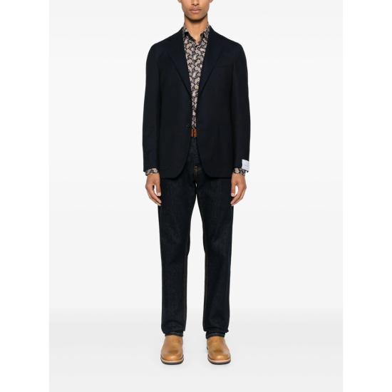 25FW 카루소 수트 자켓 PE0P00 ASM2JM204H 0110 BLUE - CARUSO