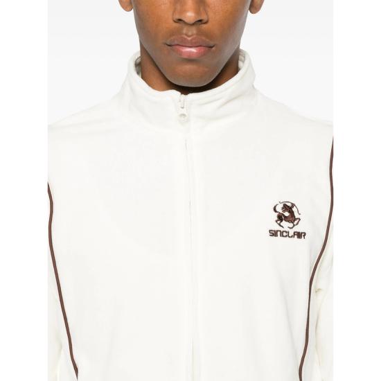 25FW 싱클레어 자켓 SMT260 1 VELOUR CREAM WHITE BROWN - SINCLAIR