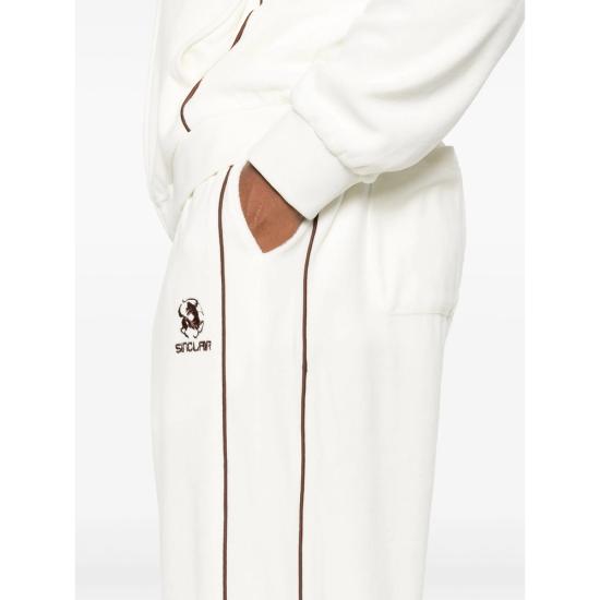 25FW 싱클레어 트레이닝/조거 팬츠 SMB90 1 VELOUR CREAM WHITE - SINCLAIR