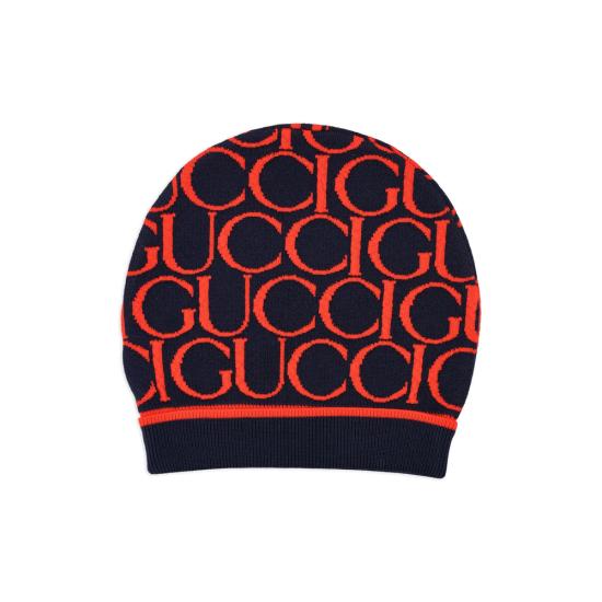 24FW [키즈] 구찌 모자 792200 4K206 4074 BLUE RED