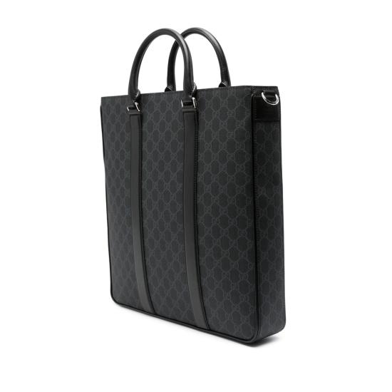  구찌 GG 수프림 캔버스 라지 토트백 794918 FADJA 1042 BLACK - GUCCI