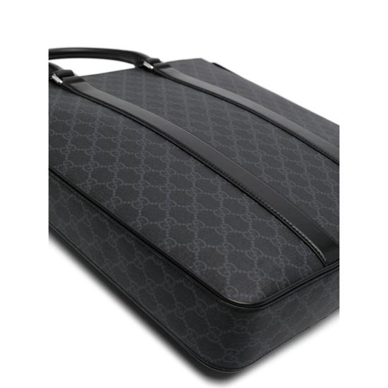  구찌 GG 수프림 캔버스 라지 토트백 794918 FADJA 1042 BLACK - GUCCI