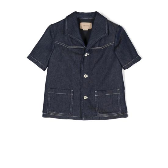  [키즈] 구찌 셔츠 712318 XDB79 4759 BLUE