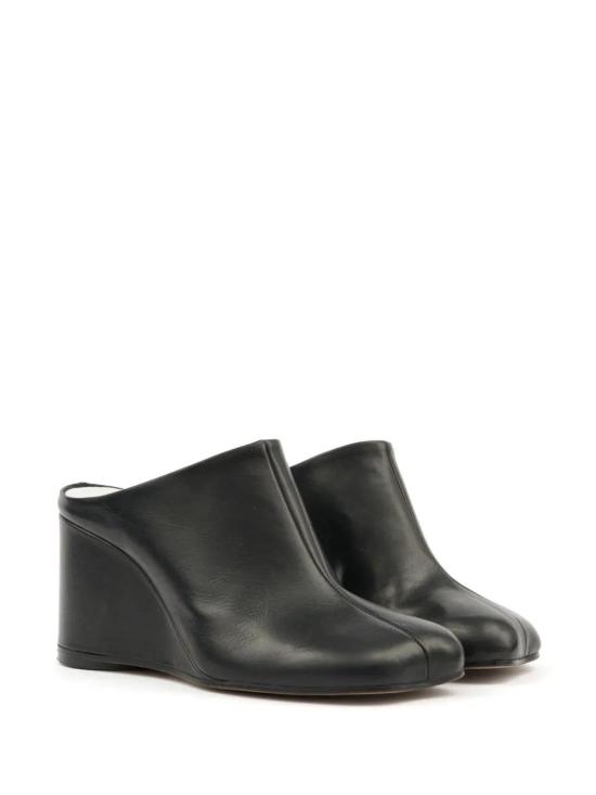 26FW MM6 메종마르지엘라 어시메트릭 토 레더 뮬 S66WX0066P5000 T8013 AB023945 - MM6 MAISON MARGIELA