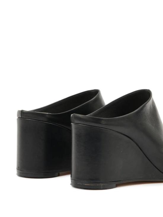 26FW MM6 메종마르지엘라 어시메트릭 토 레더 뮬 S66WX0066P5000 T8013 AB023945 - MM6 MAISON MARGIELA