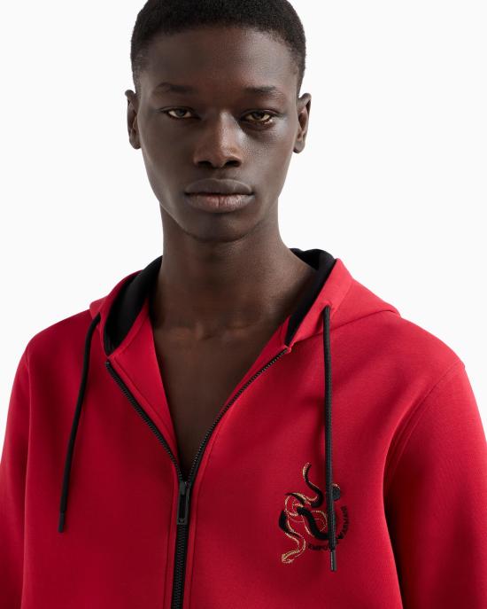 25SS 엠포리오 아르마니 긴팔 티셔츠 EM001699 AF10013 U5078 Rio red - EMPORIO ARMANI