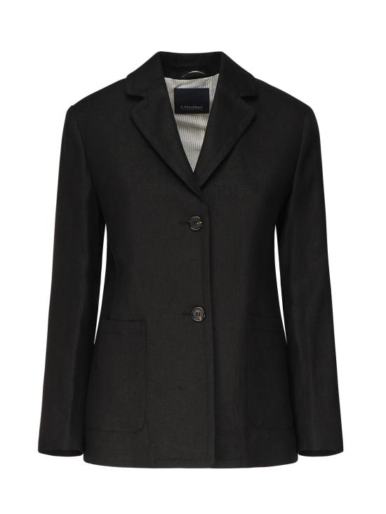 25SS 에스막스마라 수트 자켓 2519041153600 004 Black