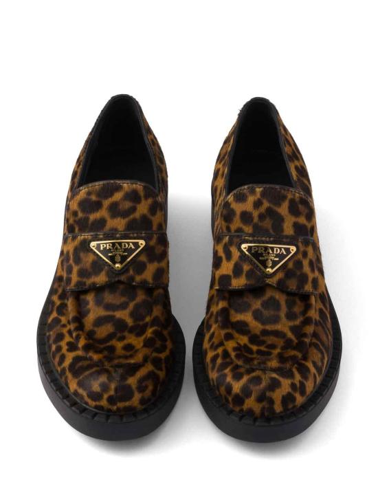 26SS 프라다 로퍼 1D246MFDG50XRYF0151 Animal Print - PRADA