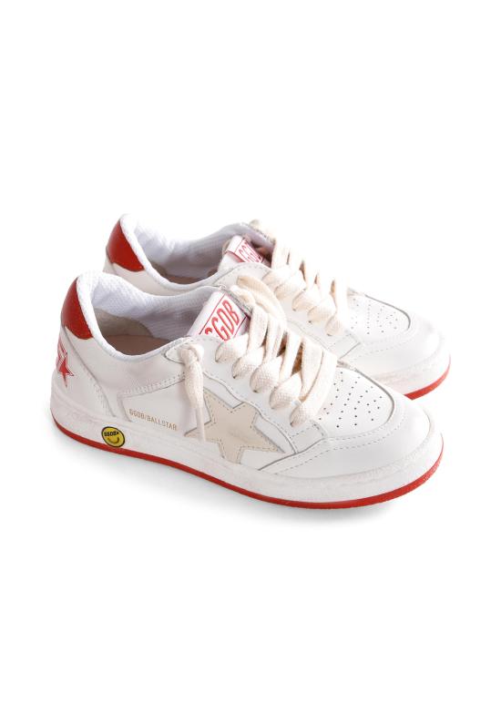 25FW [키즈] 골든구스 스니커즈 GJF00327 F007452 12270 WHITE - GOLDEN GOOSE