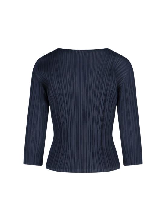 25SS 플리츠플리즈 긴팔 티셔츠 PP56JK281 14 Blue - PLEATS PLEASE