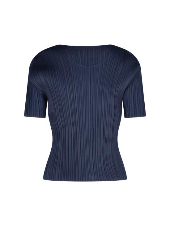 25SS 플리츠플리즈 반팔 티셔츠 PP56JK403 75 Blue - PLEATS PLEASE