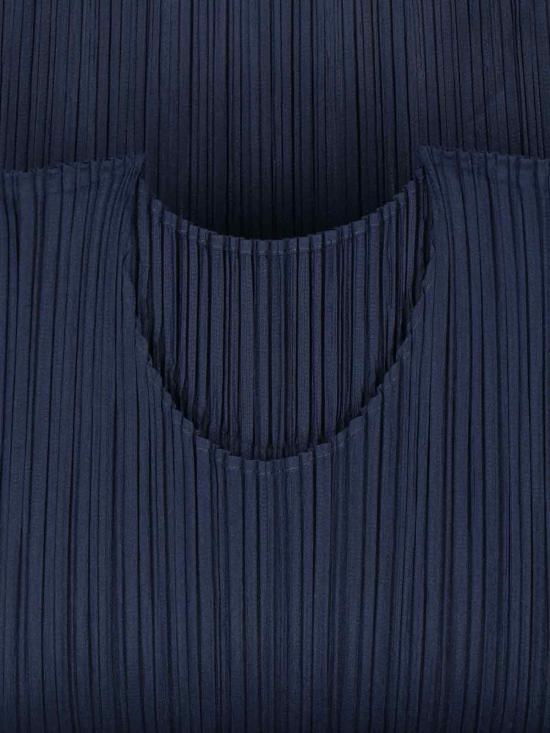 25SS 플리츠플리즈 반팔 티셔츠 PP56JK403 75 Blue - PLEATS PLEASE