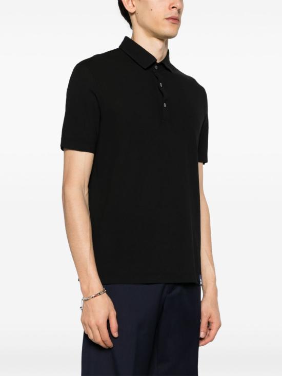 25SS 드루모어 폴로 티셔츠 DTJ202B 690 Black - DRUMOHR