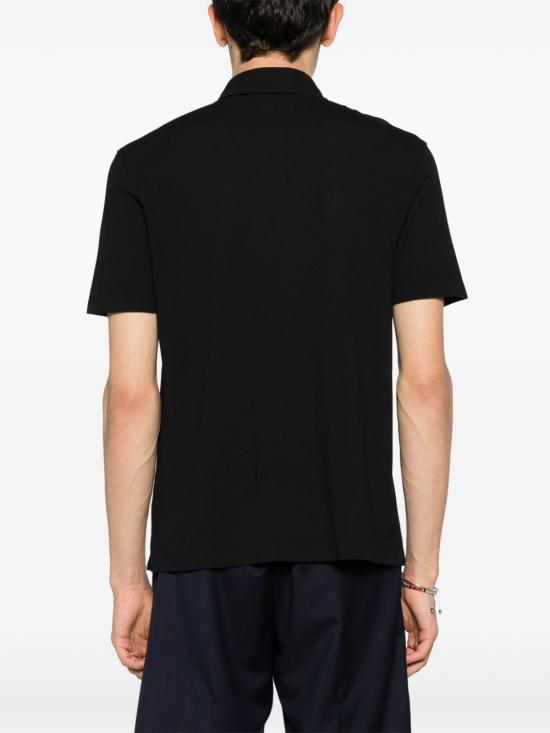 25SS 드루모어 폴로 티셔츠 DTJ202B 690 Black - DRUMOHR