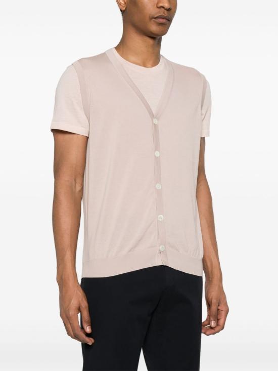 25SS 드루모어 니트 베스트 D0GN108 130 Beige - DRUMOHR