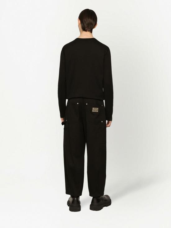 25FW 돌체앤가바나 긴팔 티셔츠 G8PV0T G7F2IN0000 Black - DOLCE & GABBANA