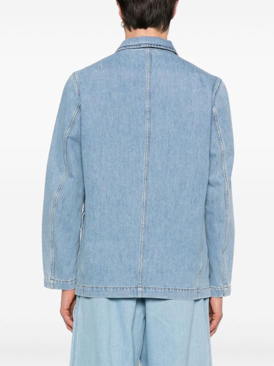 25SS 드리스 반 노튼 데님 자켓 2510204291552 514 Denim - DRIES VAN NOTEN