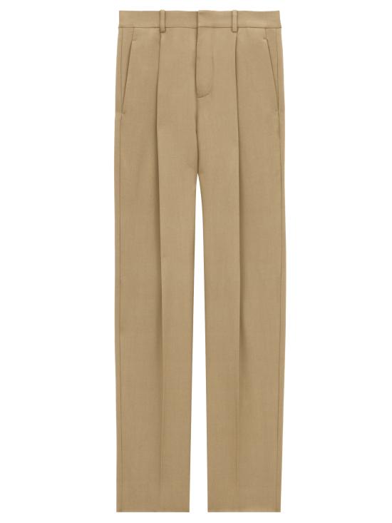 25SS 생로랑 스트레이트 팬츠 821899 Y405W7557 BEIGE