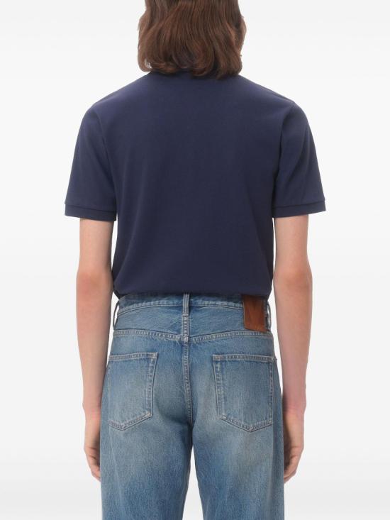 25SS 발렌티노 가라바니 폴로 티셔츠 6V3MH03U AQ7D51 Blue - VALENTINO GARAVANI