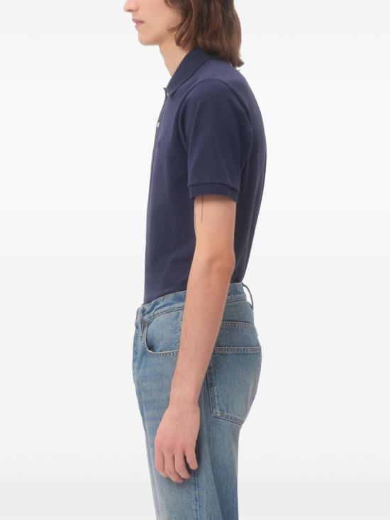 25SS 발렌티노 가라바니 폴로 티셔츠 6V3MH03U AQ7D51 Blue - VALENTINO GARAVANI