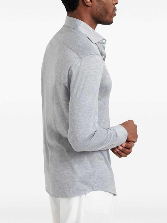  브루넬로 쿠치넬리 긴팔 셔츠 MH8366686C571 Grey - BRUNELLO CUCINELLI