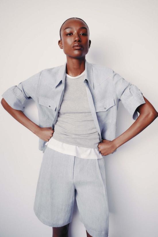  티더블유피 데님 셔츠 Twp New Carter 버튼업 - TWP