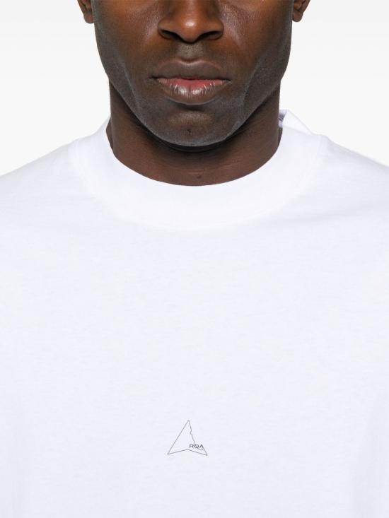 25SS 로아 반팔 티셔츠 RBMW0254JY22WTH0001 WHITE DOM - ROA