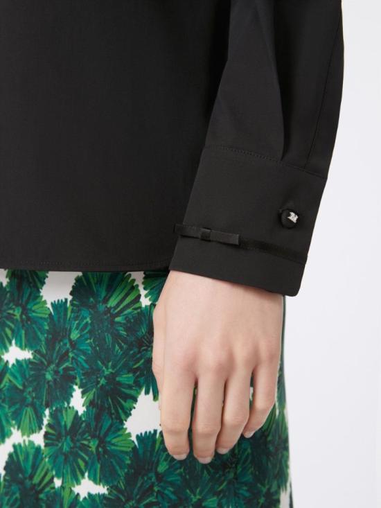 25FW 막스마라 셔츠 2521116041600005 BLACK - MAX MARA