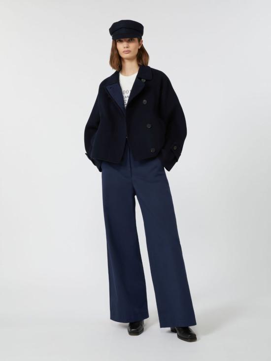 25FW 위켄드막스마라 스트레이트 팬츠 2525136101600003 NAVY - WEEKEND MAX MARA