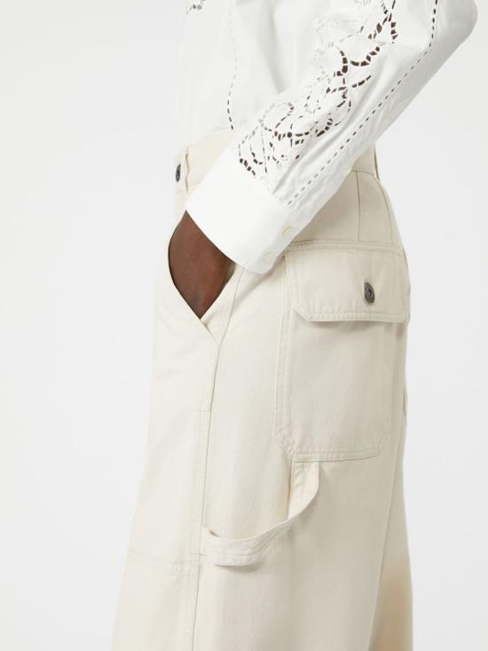 25FW 위켄드막스마라 스트레이트 팬츠 2525136091600001 BEIGE - WEEKEND MAX MARA