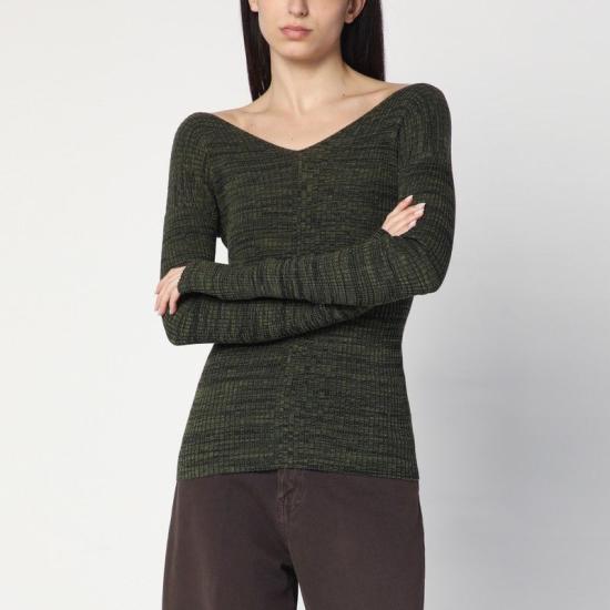 25SS 6397 스웨터 NSW655CO ARMYMARL GREEN