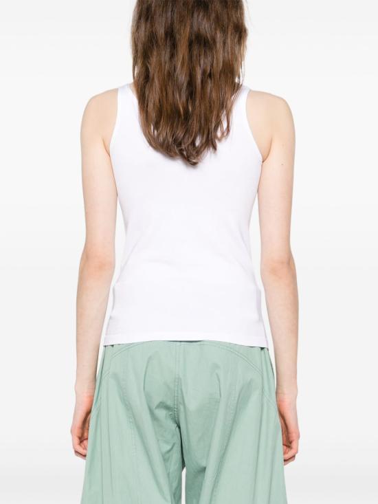 25SS 월포드 민소매 티셔츠 550451001 WHITE - WOLFORD