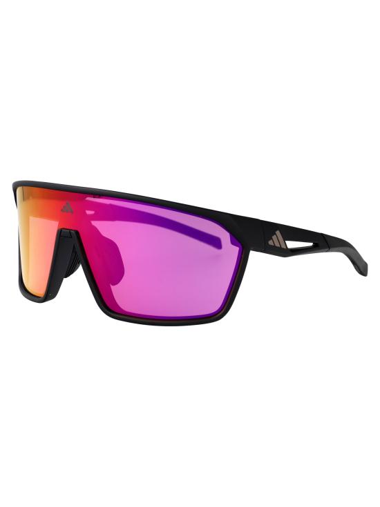 25SS 아디다스 선글라스 SP0108 02Z NERO OPACO VIOLA GRAD E O SPECCHIATO - ADIDAS