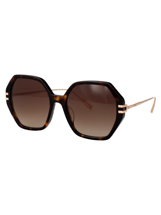 25FW 쇼파드 선글라스 SCH370M 04BL BROWN - CHOPARD