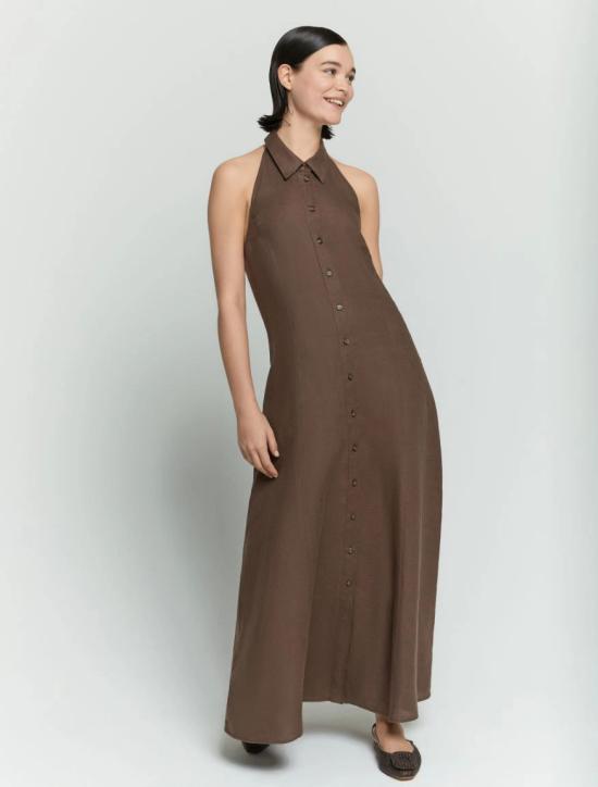 25SS 이블르스 롱 원피스 2517221072200004 BROWN - IBLUES