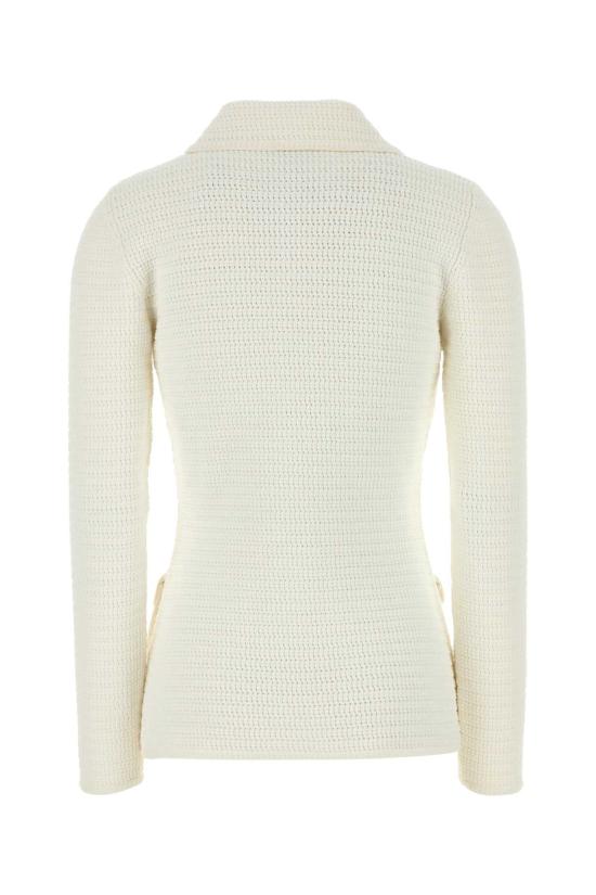 25SS 구찌 파인 코튼 가디건  819372XKEOP9055 White - GUCCI