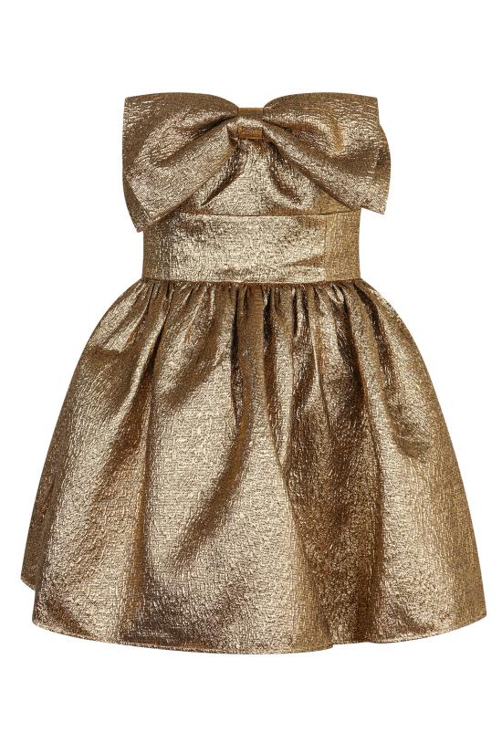 25SS 셀프 포트레이트 숏 원피스 S25900SGDGD Gold