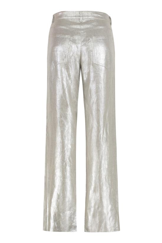 25SS 에스막스마라 스트레이트 팬츠 MALIKA2519131133600001 Silver - 'S MAX MARA