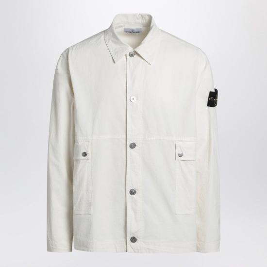 25SS 스톤 아일랜드 긴팔 셔츠 S151200026S0063 V0093 WHITE