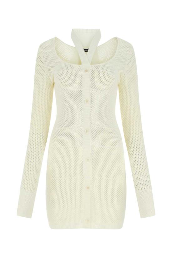  안드레아 아다모 숏 원피스 ADSS22DR06031474 0474 WHITE