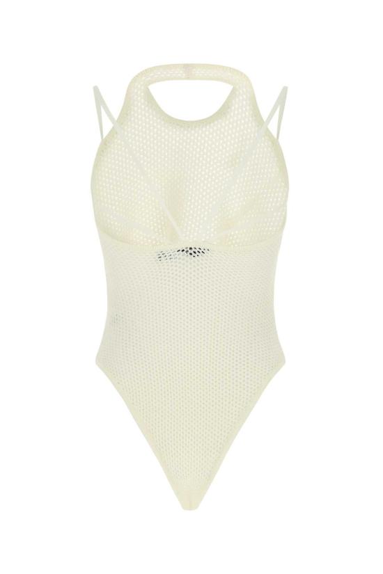  안드레아 아다모 바디수트 티셔츠 ADSS22BO02031474 0474 WHITE - ANDREA ADAMO