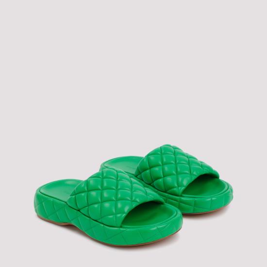  보테가베네타 뮬/슬리퍼 708885VBRR0 3708 GREEN - BOTTEGA VENETA