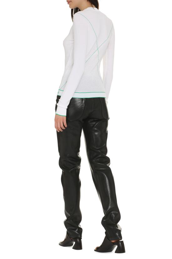  보테가베네타 스웨터 701956V1TW0 9000 WHITE - BOTTEGA VENETA