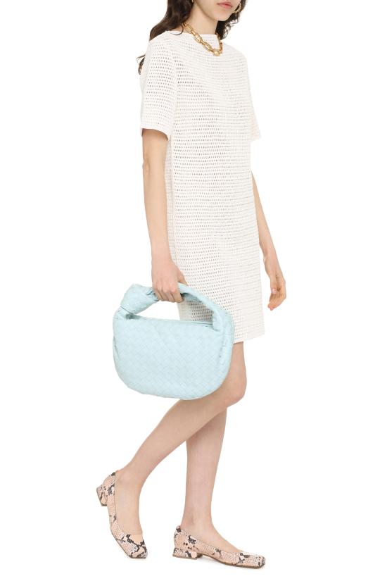  보테가베네타 미디 원피스 685527V1OK0 2945 WHITE - BOTTEGA VENETA