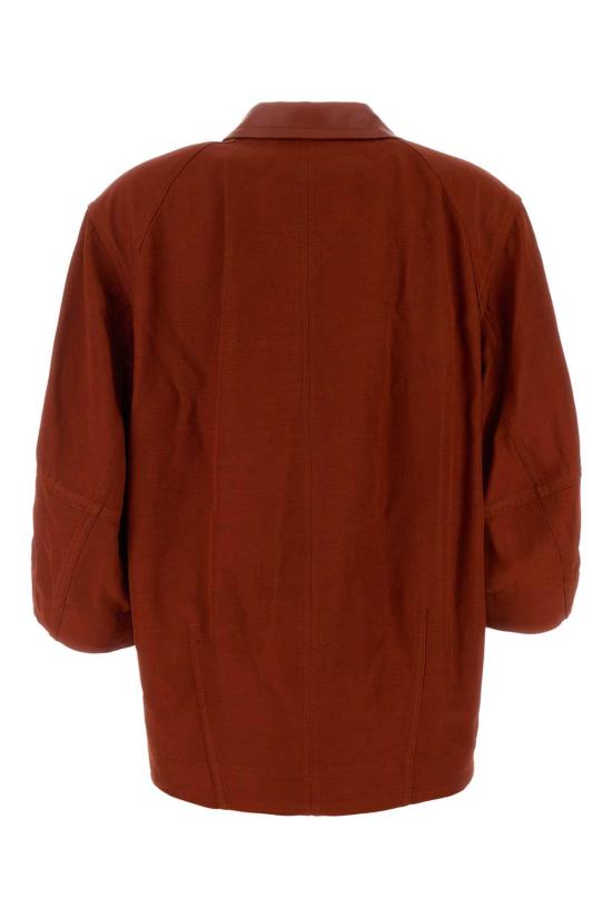 25SS 보테가베네타 블라우스 819975V3OZ0 6468 RED - BOTTEGA VENETA