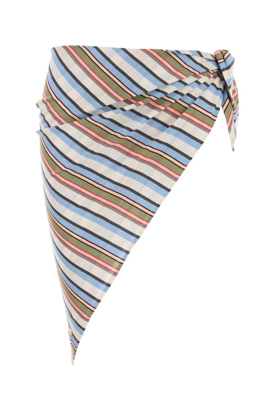 25FW 프라다 숏 스커트 31158SOOO17K7 F0076 STRIPPED